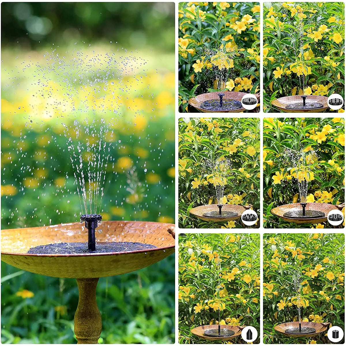 AquaSun™ Solar Fountain pump